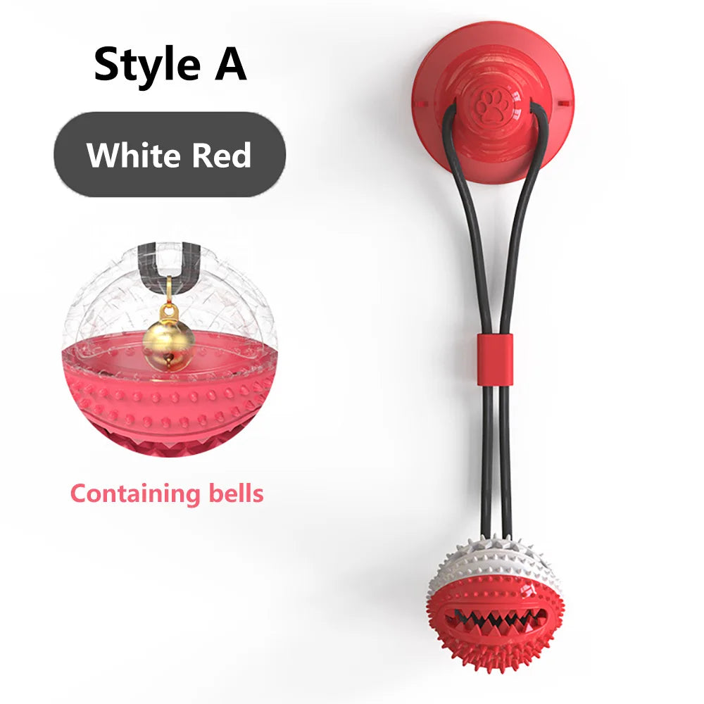 TugClean™ Interactive Suction Cup Chew Toy for Dogs