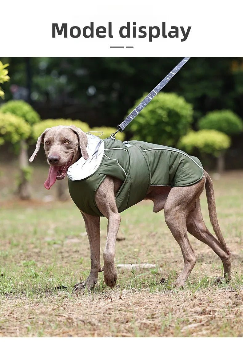 FrostPaw™ Waterproof Reflective Winter Dog Jacket