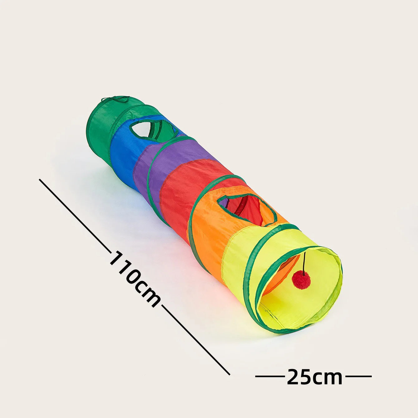 TunnelZoom™ Collapsible Cat Play Tunnel for Indoor Cats