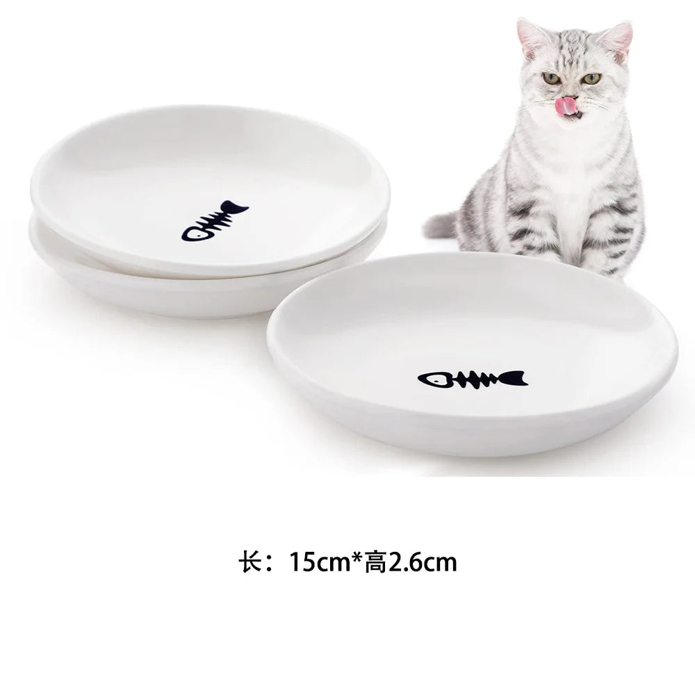 WhiskerPlate™ Anti-Tip Ceramic Cat & Dog Bowl