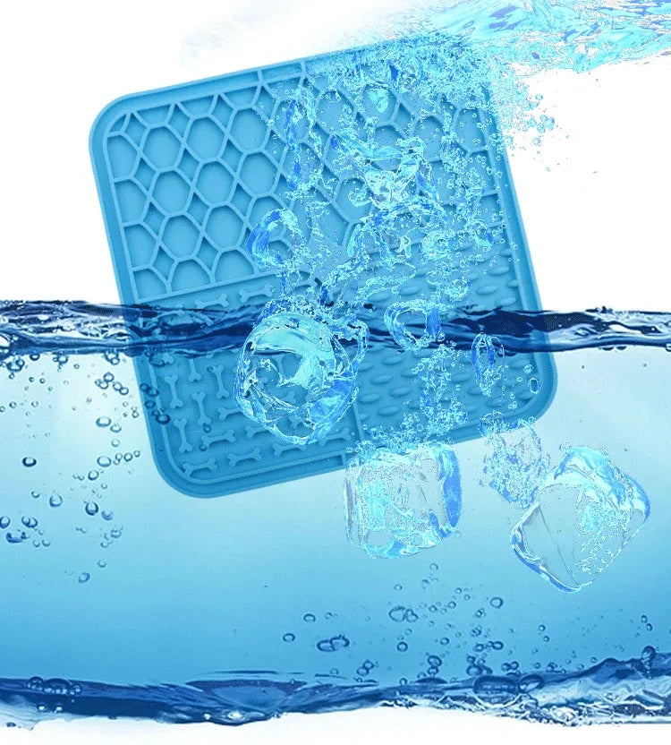 LickiPaws™ Silicone Slow Feeding & Lick Mat for Dogs & Cats