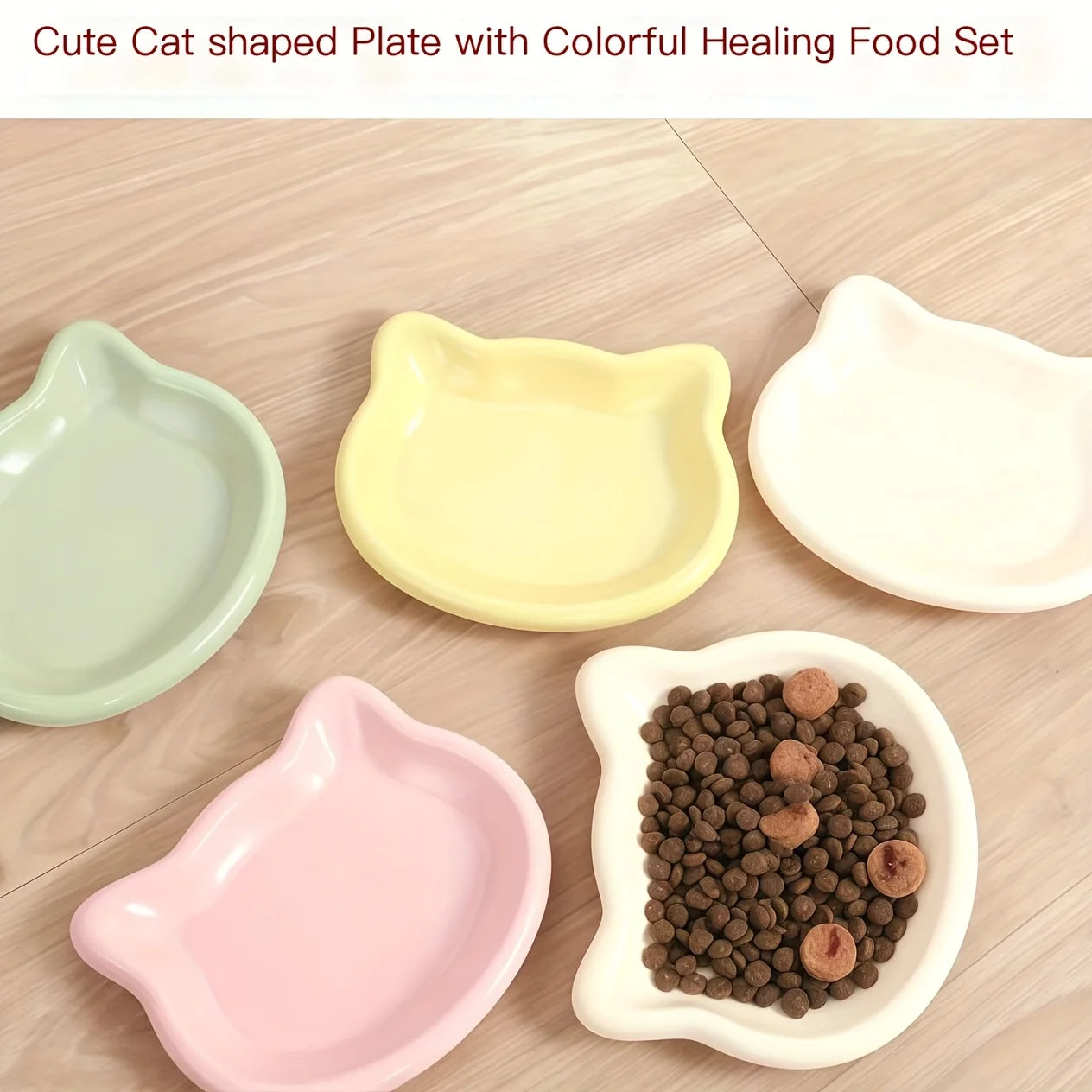WhiskerDish™ Premium Cat Food & Treat Bowl