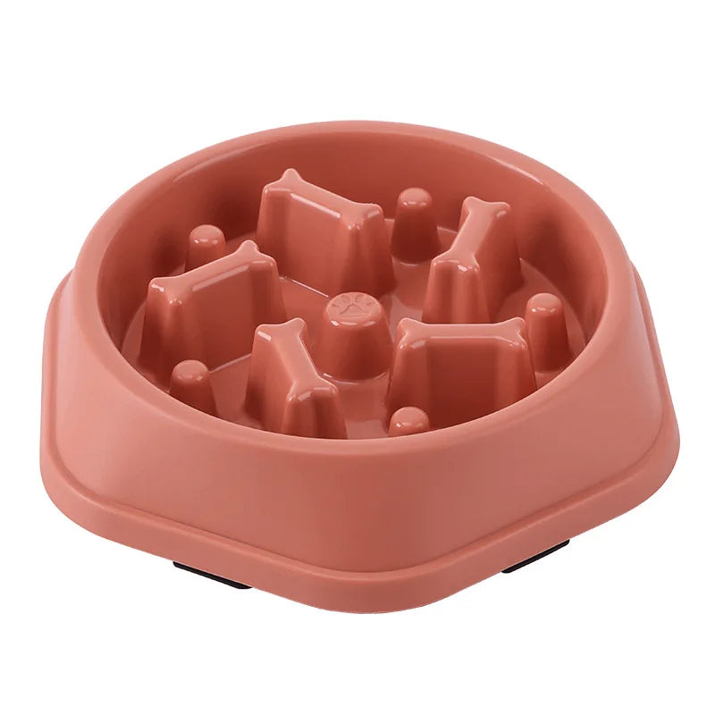 SlowPaws™ Anti-Choking Slow Feeder Bowl for Dogs & Cats