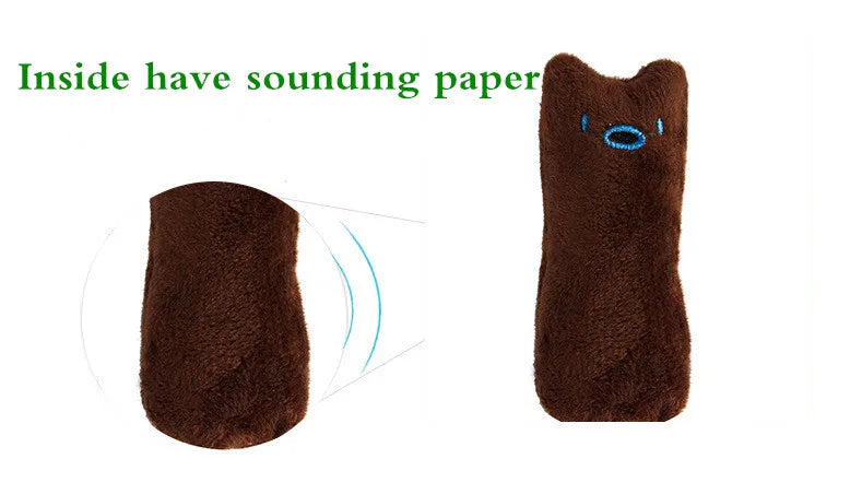 Peluche interattivo con erba gatta PurrKick™