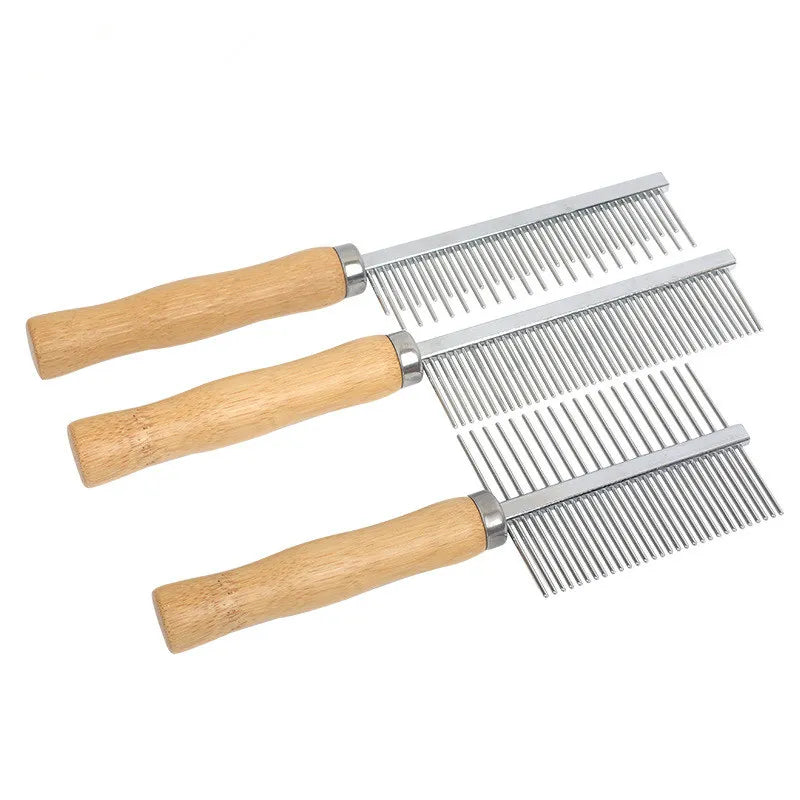 FurLift™ Stainless Steel Pet Grooming Brush for Dogs & Cats