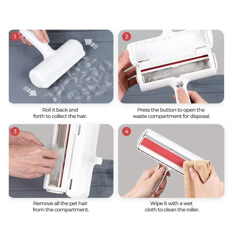 FurRoll™ Pet Hair Remover Roller for Furniture, Clothes & Cars